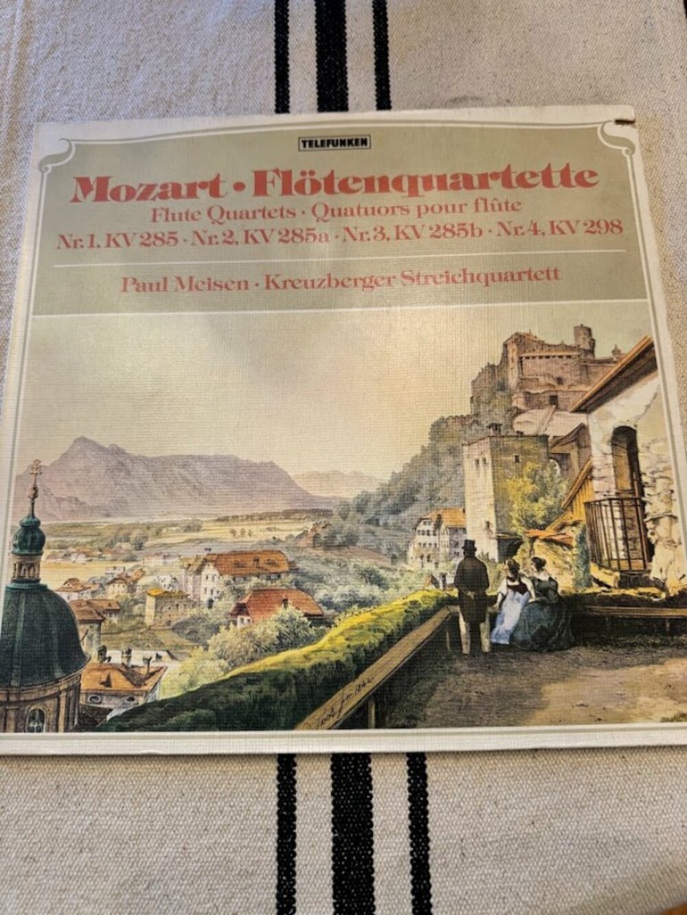 Mozart - Paul Meisen, Kreuzberger Streichquartett – Flötenquartette NM/EX